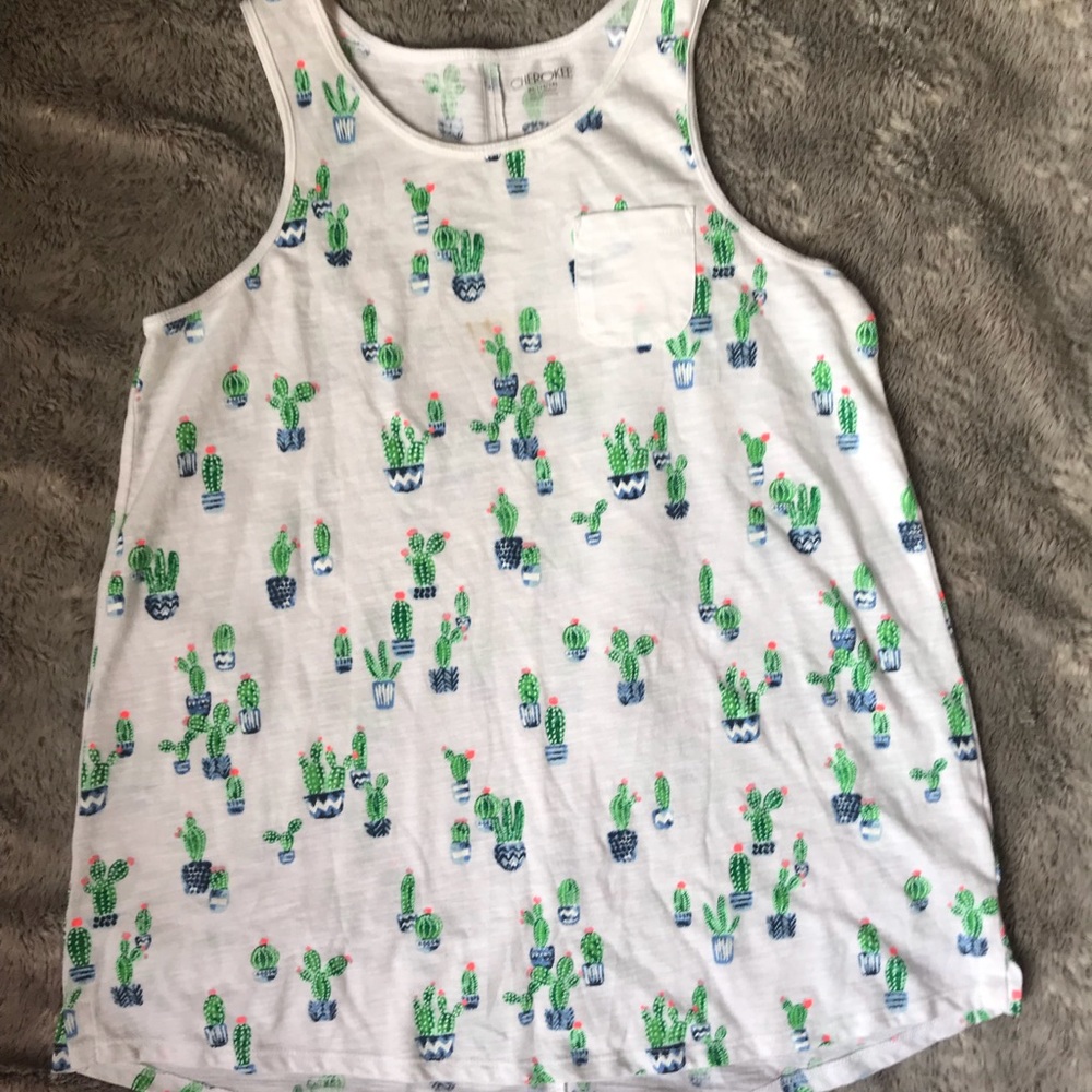 Cactus tank top .